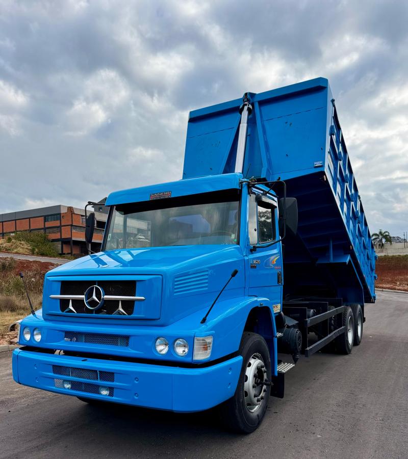 M. BENZ/L 1620 ANO 2002 6X2 CAÇAMBA AGRICOLA PISTÃO FRONTAL