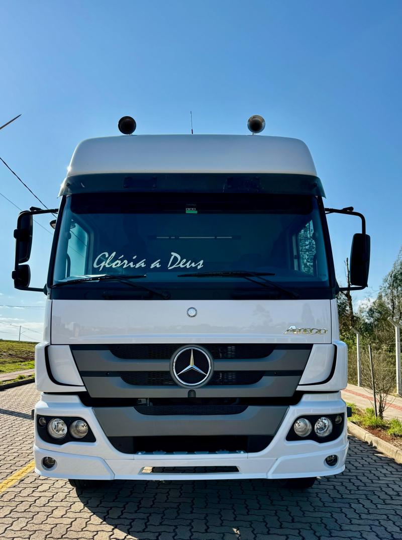 M. BENZ/ATEGO 2430 ANO 2018 6X2 NO CHASSI COMPLETO