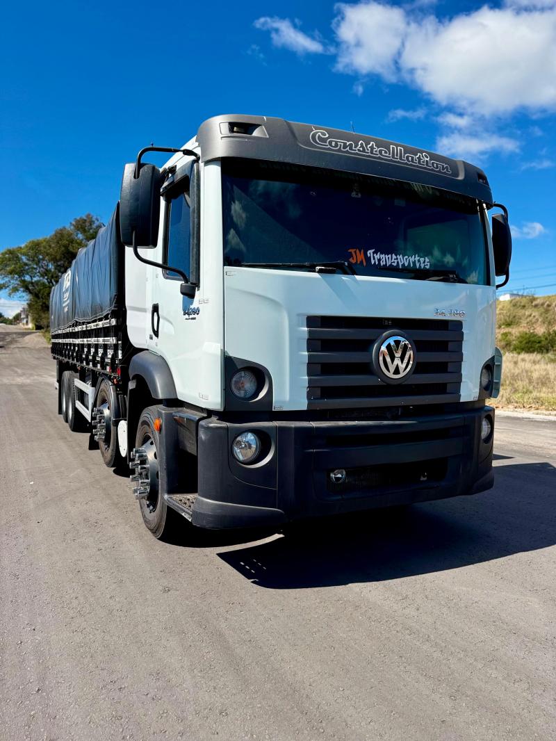 VW/24.280 CONSTALATION 8X2 ANO 2015 COM CARROCERIA GRANELEIRA